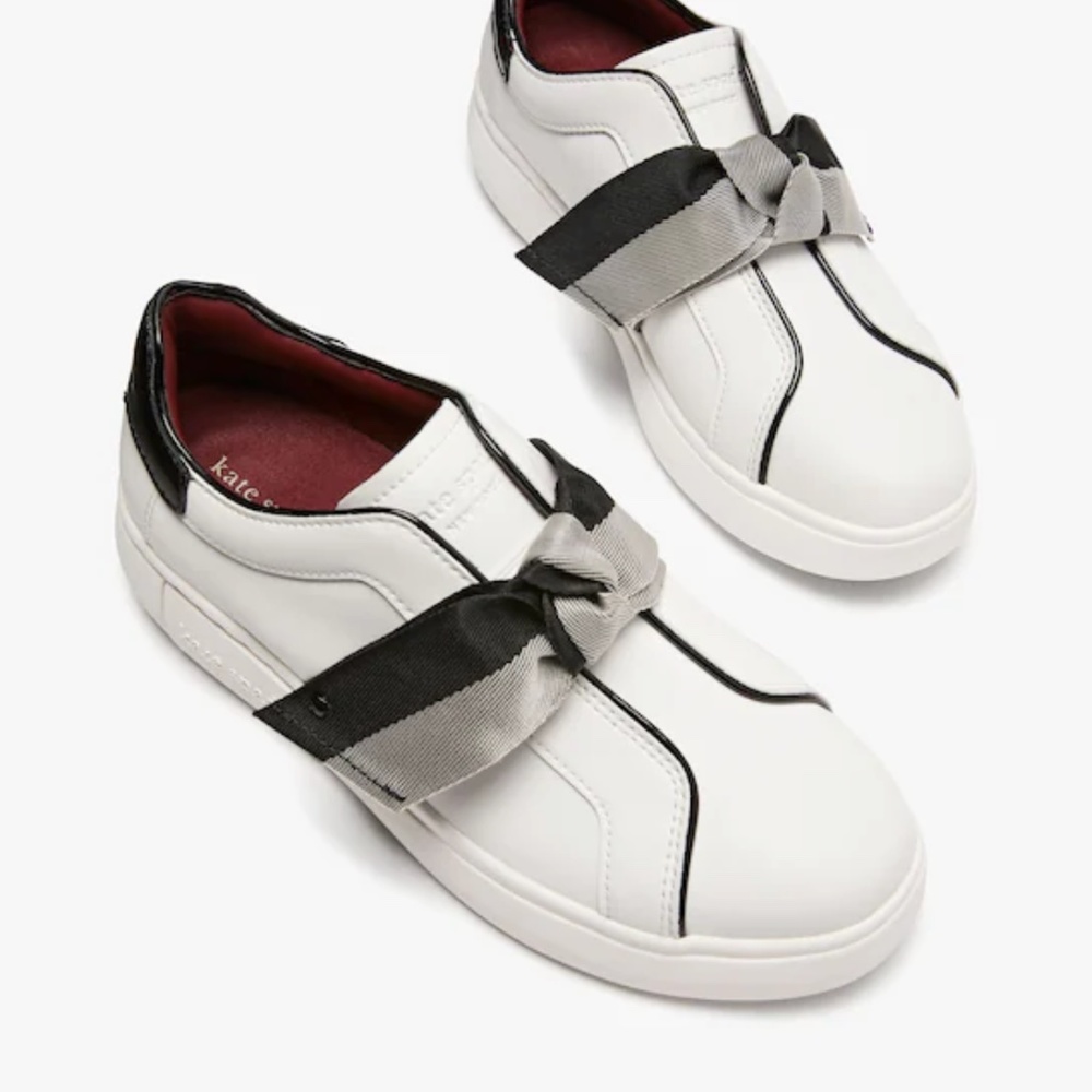 Kate Spade white Lexi sneakers - size 7.5